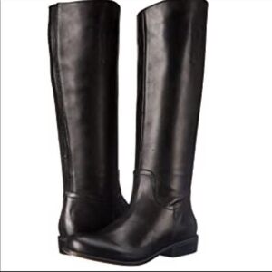 Corso Como Geneva Leather‎ Riding Boots in Black size 8